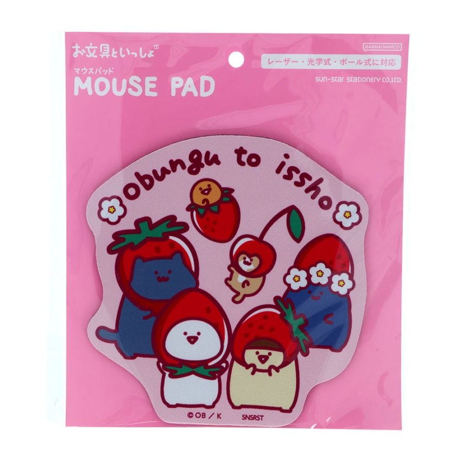 お文具といっしょ ダイカットマウスパッド 集合 | インテリア | お文具