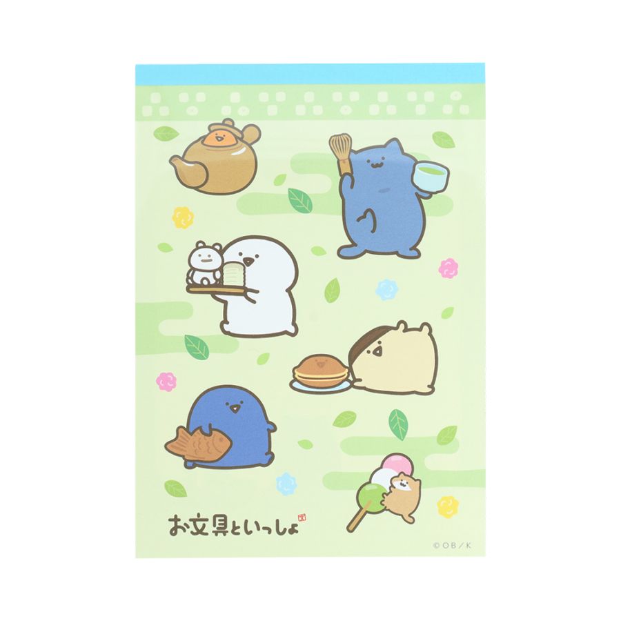文房具・ステーショナリー 46.obsessed with cake A6 お文具といっしょ メモA6 お茶 | 文房具 | お文具といっしょ OBLINE
