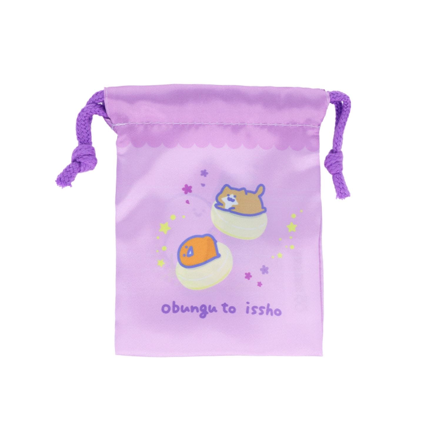 お文具といっしょ ランダム豆巾着 リラックスラベンダー 全6種類