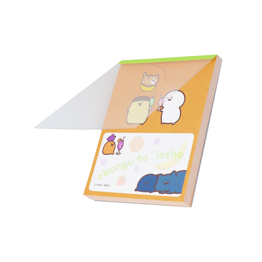 お文具といっしょ メッセージメモ フルーツジュース | すべての商品