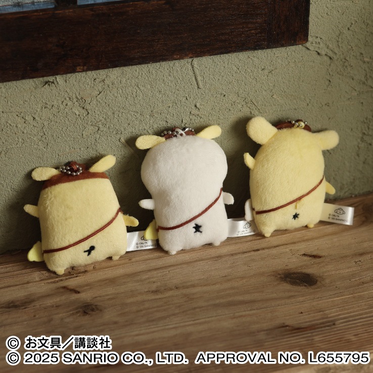ちなページ ポムポムプリン ぬいぐるみ マスコット 3点セット ポムポムプリン 3個セット ぬいぐるみ マスコット 美品 - メルカリ