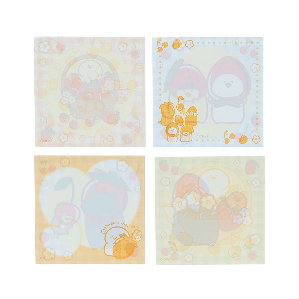 お文具といっしょ 窓付きスクエアメモ P | 文房具 | お文具といっしょ