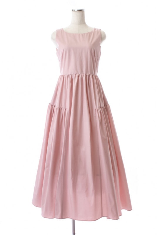 Elai Open Collar Belt Dress ワンピース(2 COLOR) DRESS | OBLI