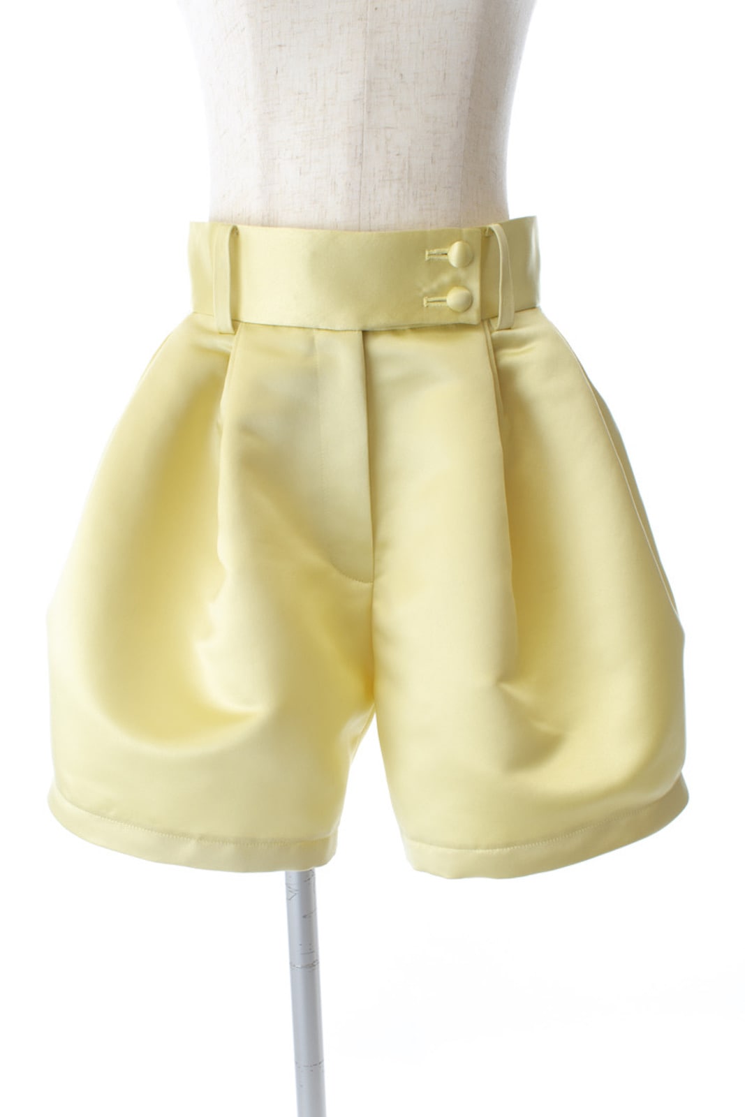 フレアショートパンツ/イエロー | ALL ITEM | OBLI