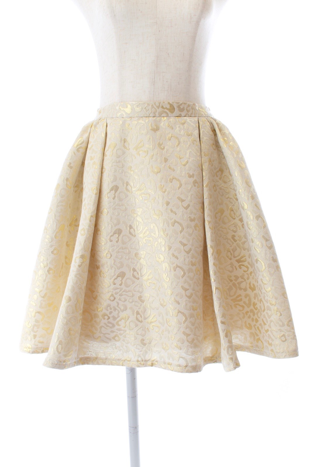 お値下げ❣️美品、貴重♡LVレオパードミニスカート ゴールドレオパードミニスカート | BOTTOMS | OBLI