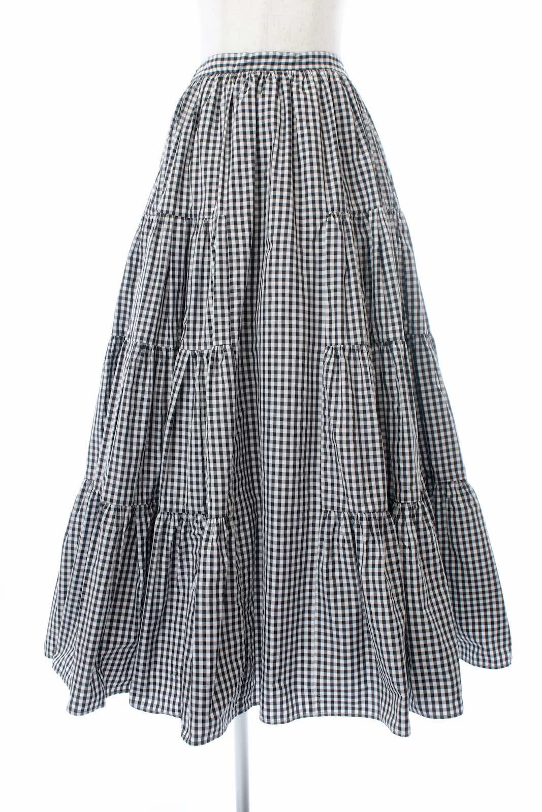 新品♥】定価19800円◇ビアズリー ギンガムチェック タフタスカート
