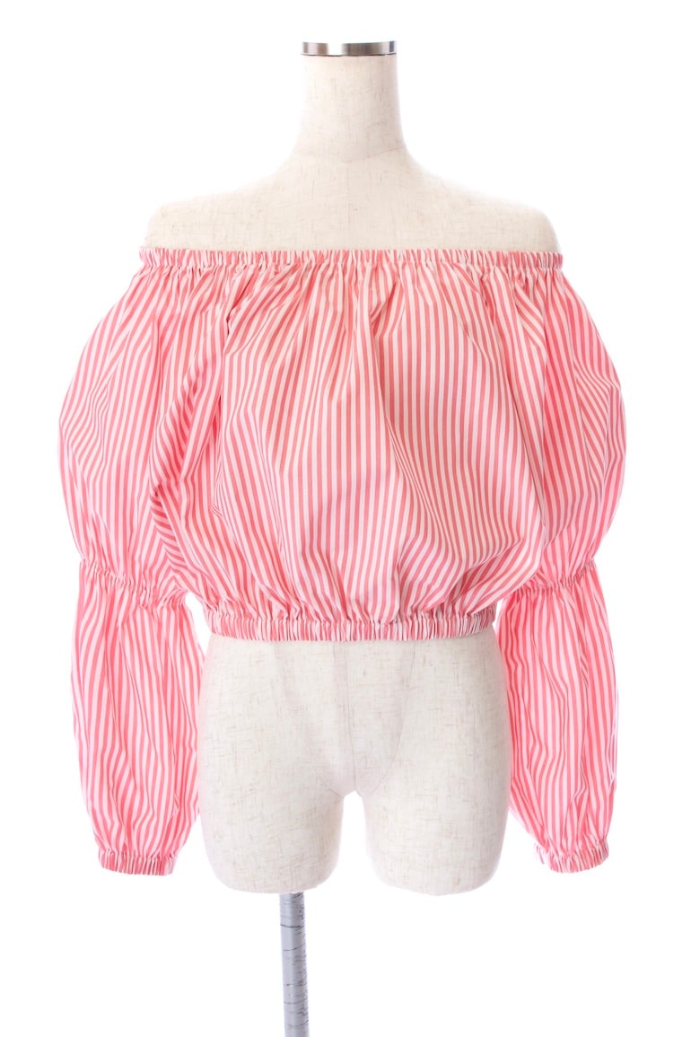 ストライプブラウス | TOPS | OBLI