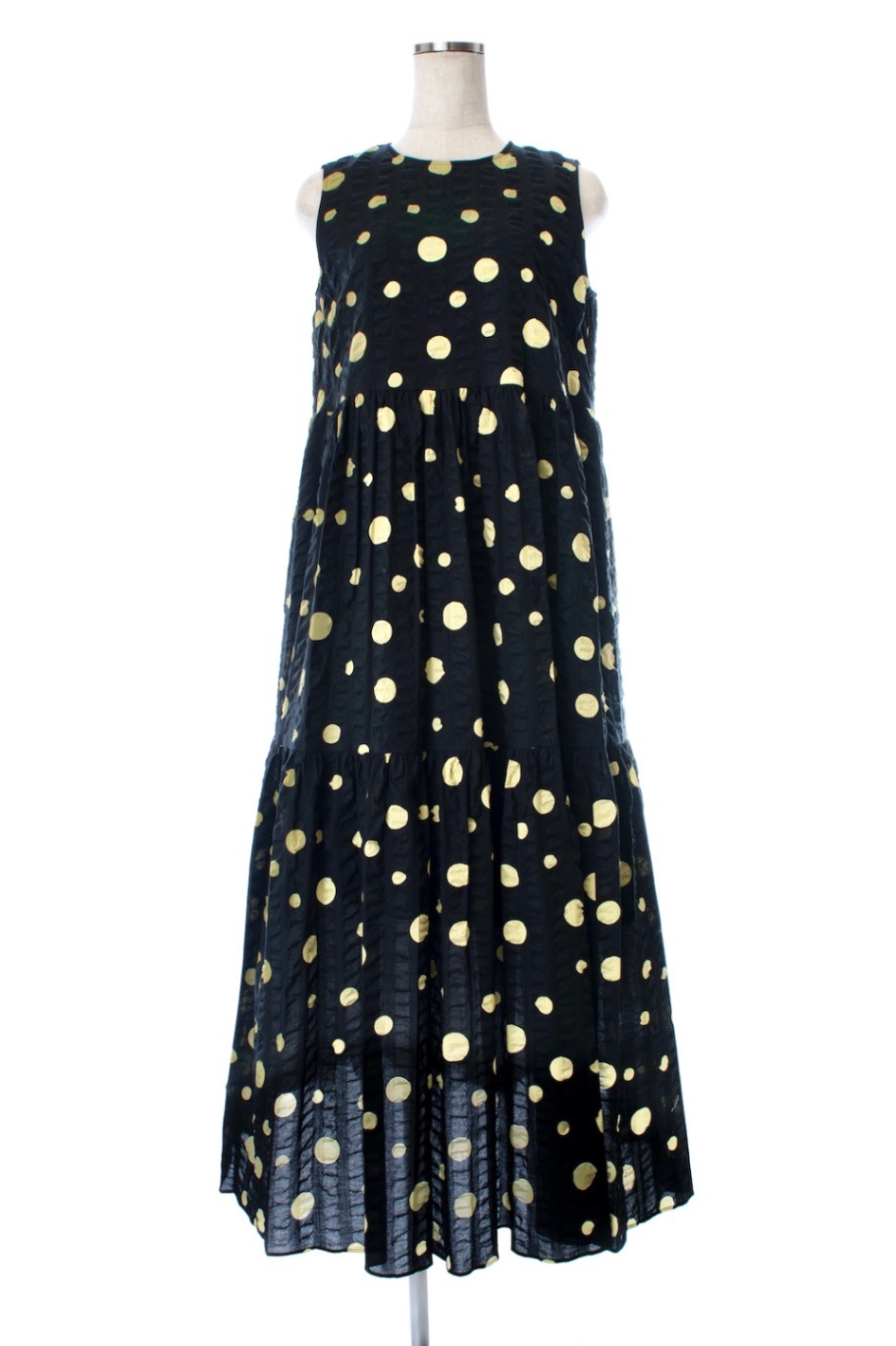 新品☆OBLIランダムドットワンピース ランダムドットワンピース/イエロー | DRESS | OBLI