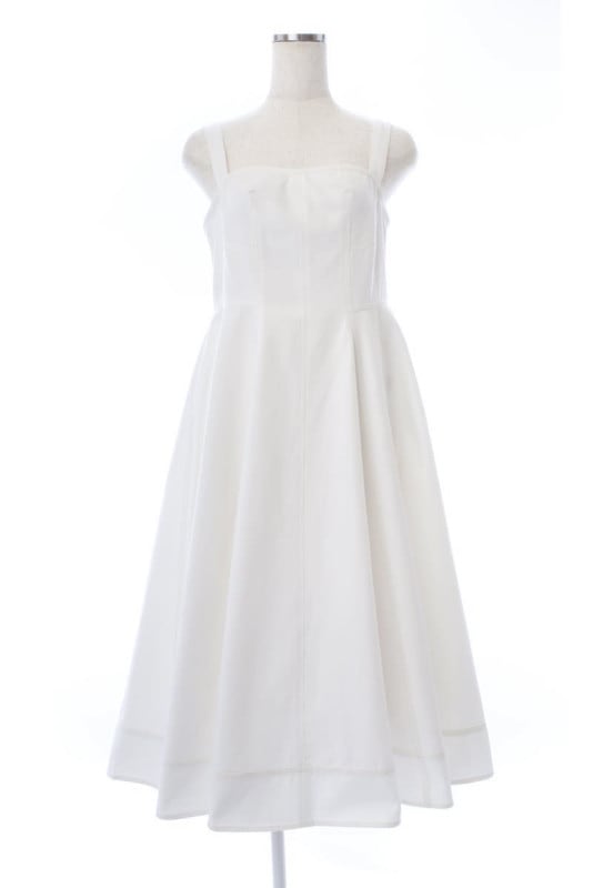 OBLI シフォン × コットンレースサマードレス　ワンピース オブリ シフォン×コットンレースサマードレス【残り2点】 | DRESS | OBLI