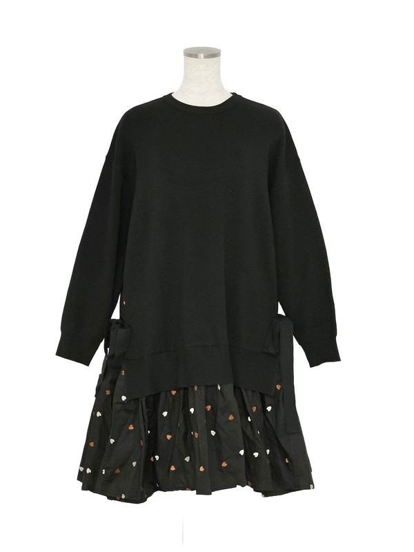 新品　オブリobli フリルニット/ホワイト OBLI (オブリ) Online Shop ｜公式通販サイト