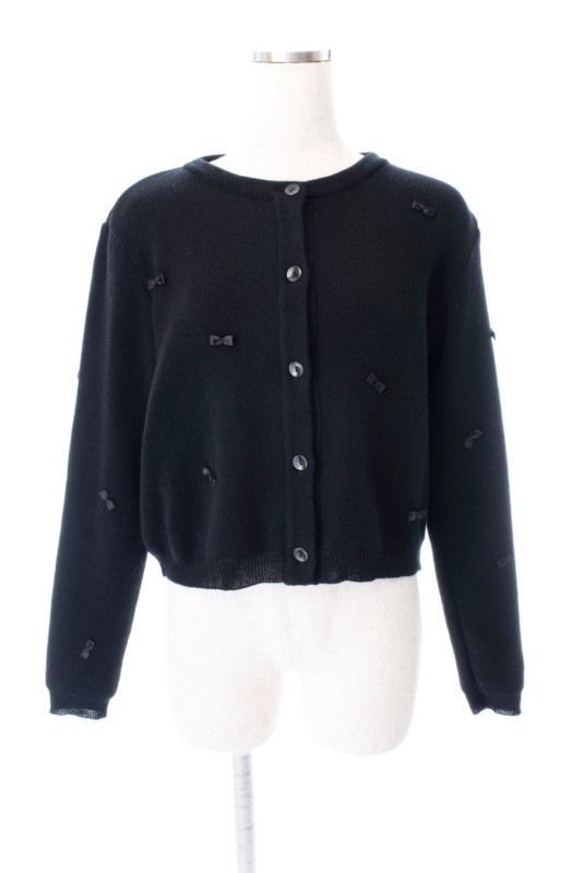 【SAMPLE SALE】リボンショートカーディガン