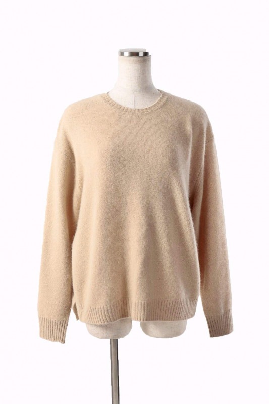 【SAMPLE SALE】ベージュアンゴラニット