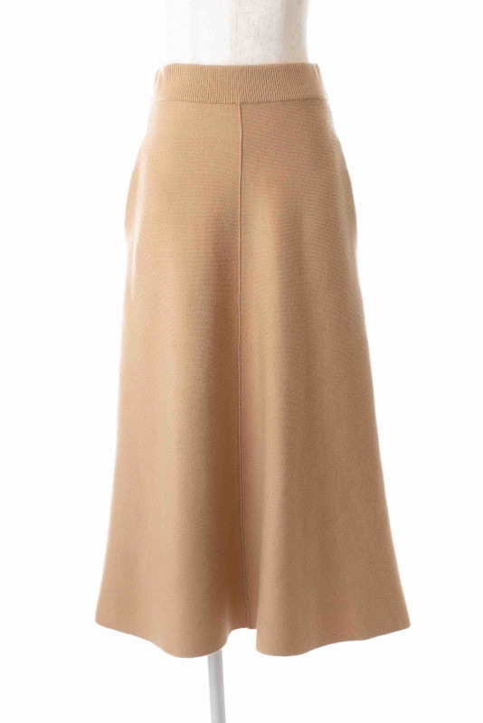 【SAMPLE SALE】フレアウールスカート/ベージュ