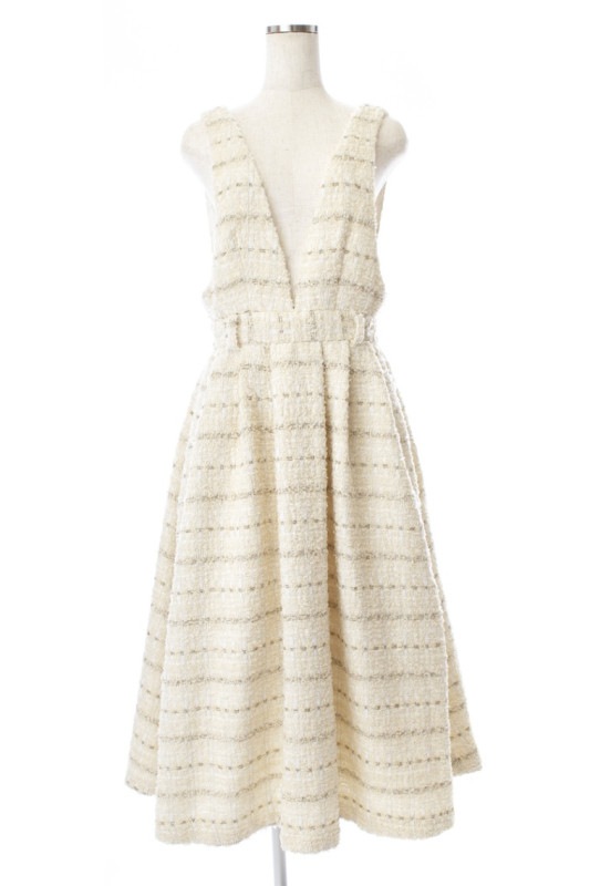 【SAMPLE SALE】ツイードジャンパースカート