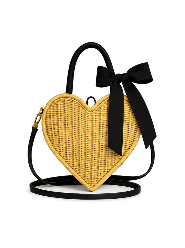 【大阪POPUP予約専用】ラタンハートカゴバッグ