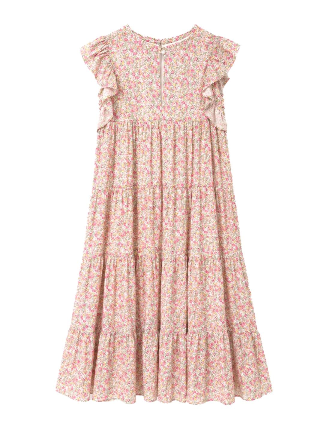 5月14日21:00発売開始】ピンクグリーンフラワーワンピース | DRESS | OBLI