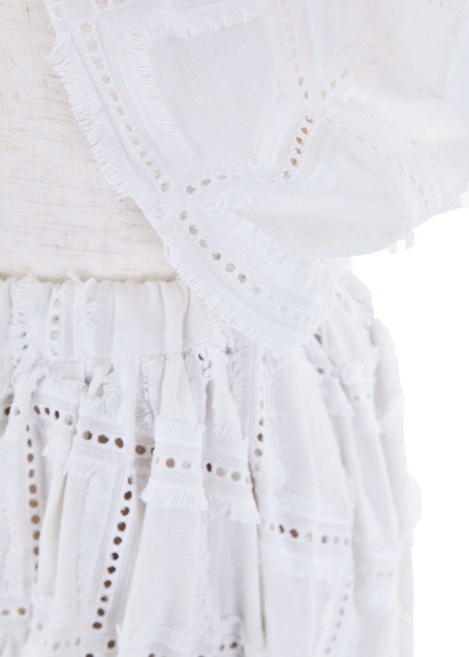 スクエアフリンジワンピース | DRESS | OBLI 