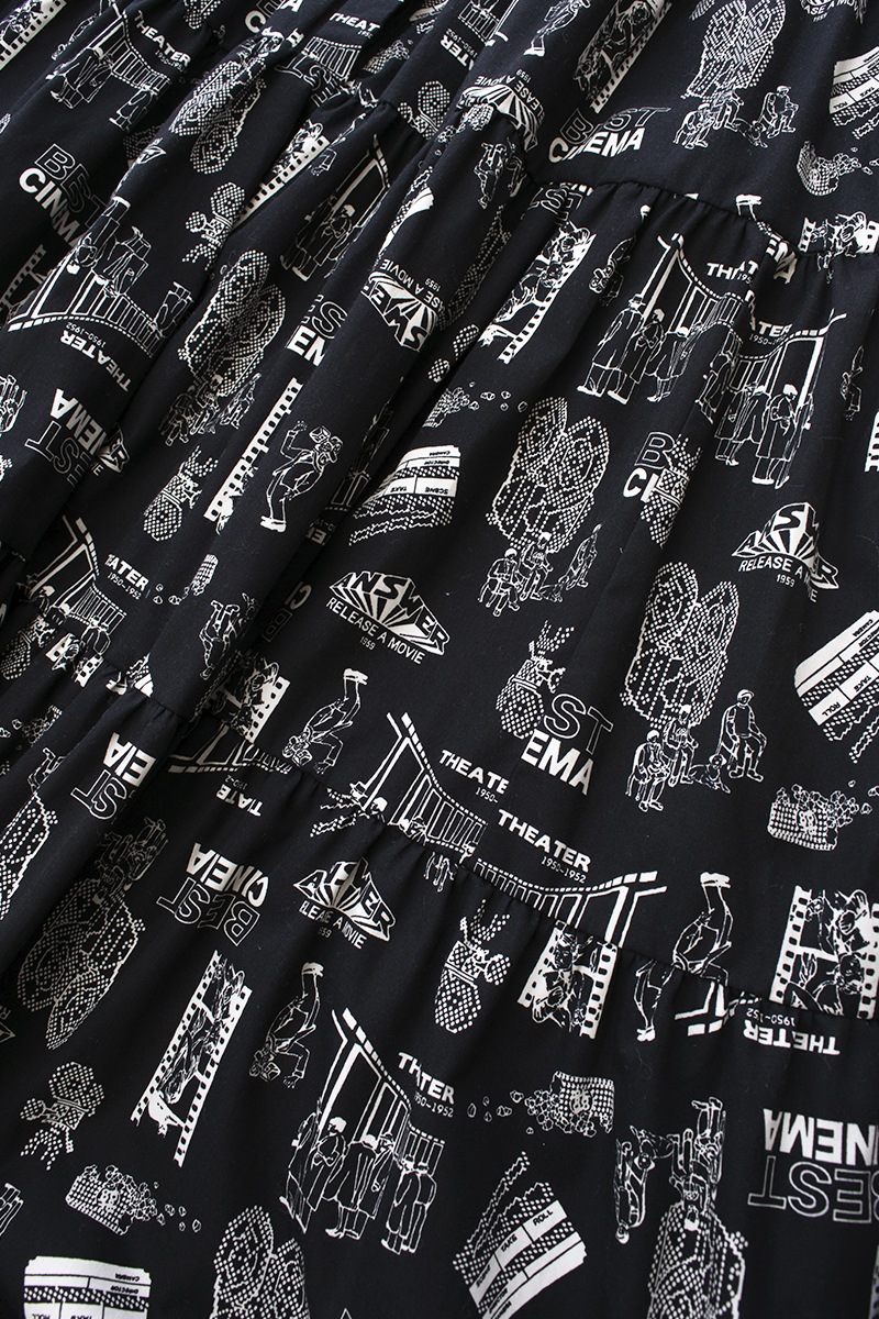 シネマワンピース/ブラック | DRESS | OBLI