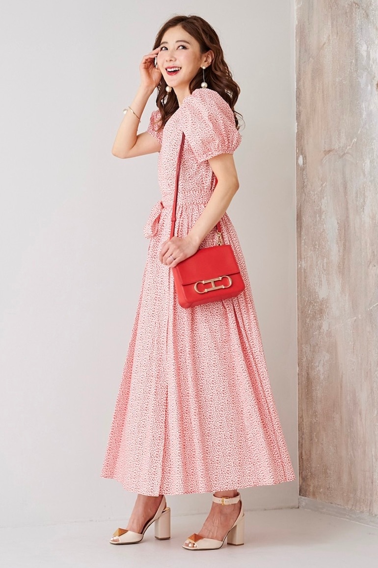 SAMPLE SALE】ハートラップワンピース(1サイズのみ) | SAMPLE SALE | OBLI