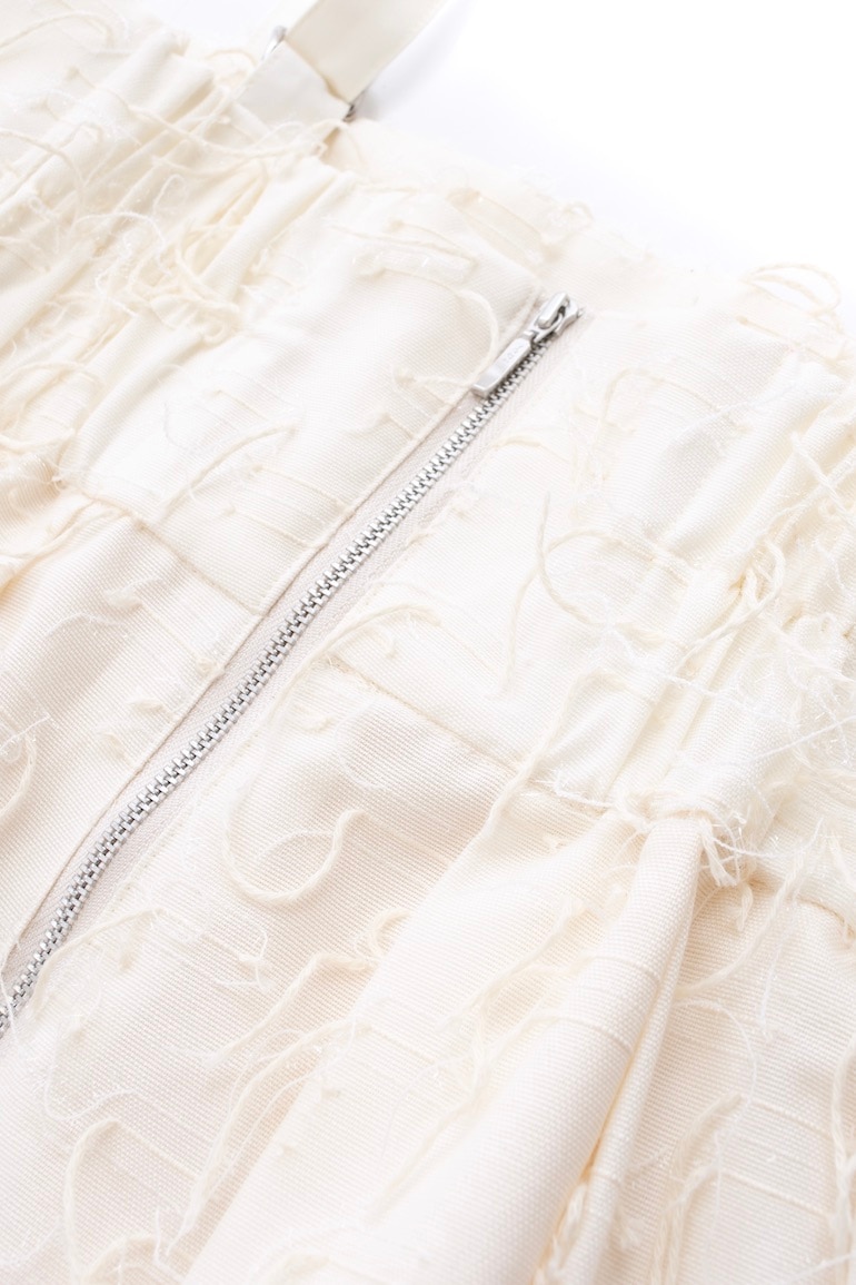 【obliM】米沢別注フリンジジャンパースカート