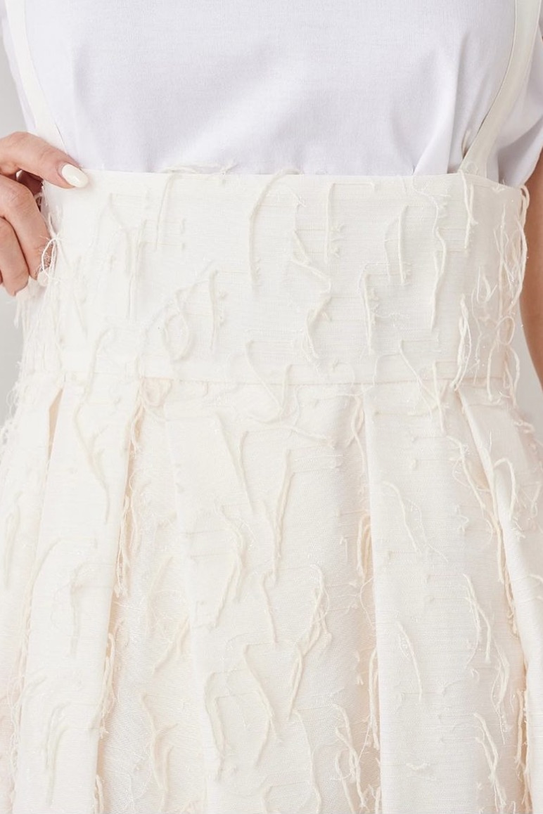 【obliM】米沢別注フリンジジャンパースカート