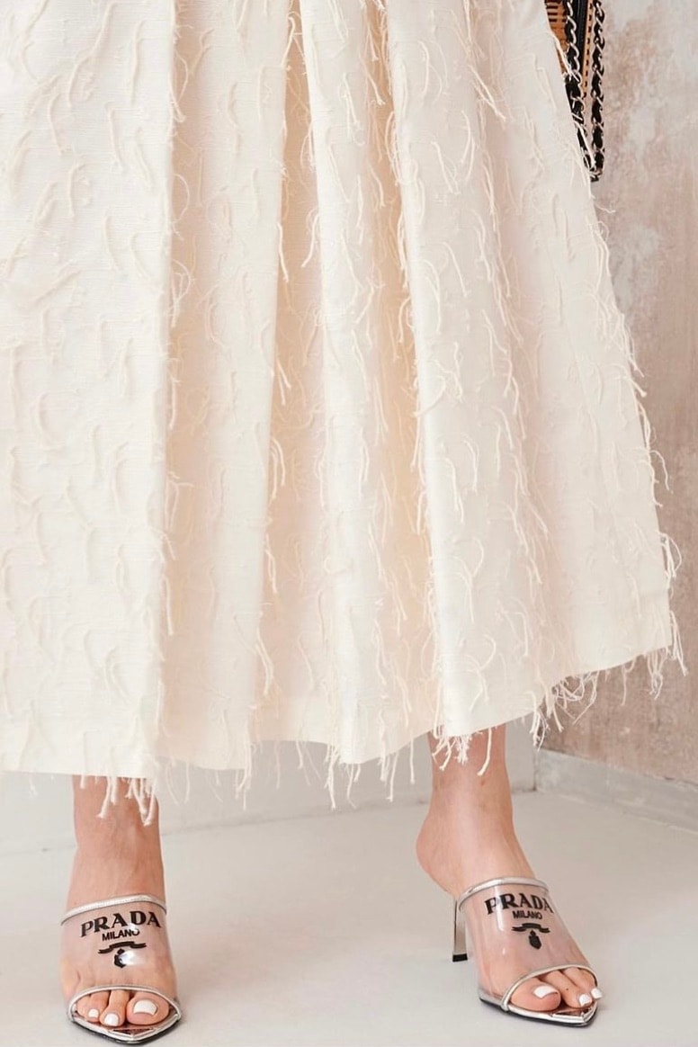 【obliM】米沢別注フリンジジャンパースカート