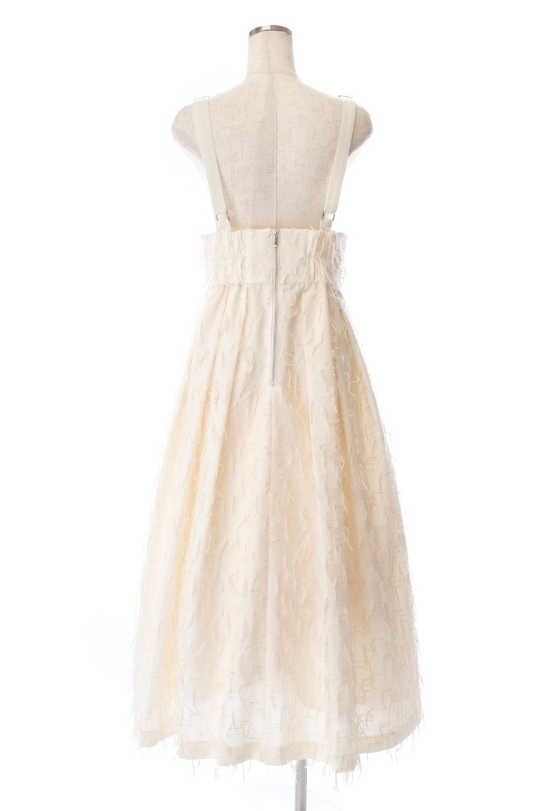 【obliM】米沢別注フリンジジャンパースカート