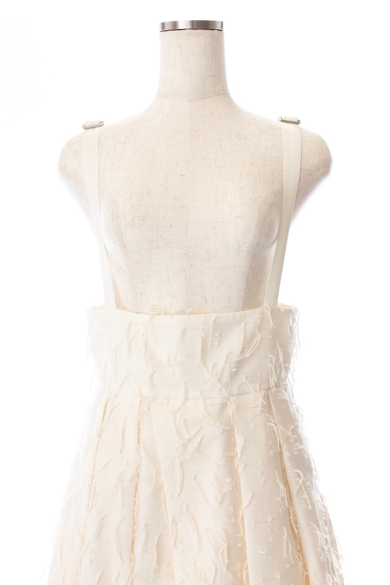 【obliM】米沢別注フリンジジャンパースカート