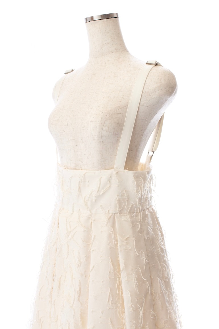 【obliM】米沢別注フリンジジャンパースカート