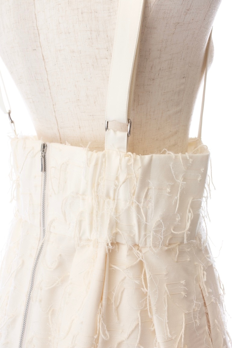 【obliM】米沢別注フリンジジャンパースカート