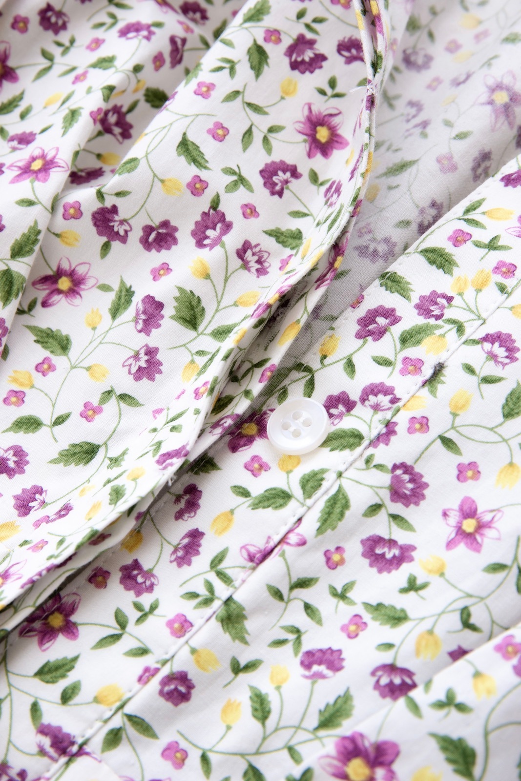 フラワーシャツワンピース