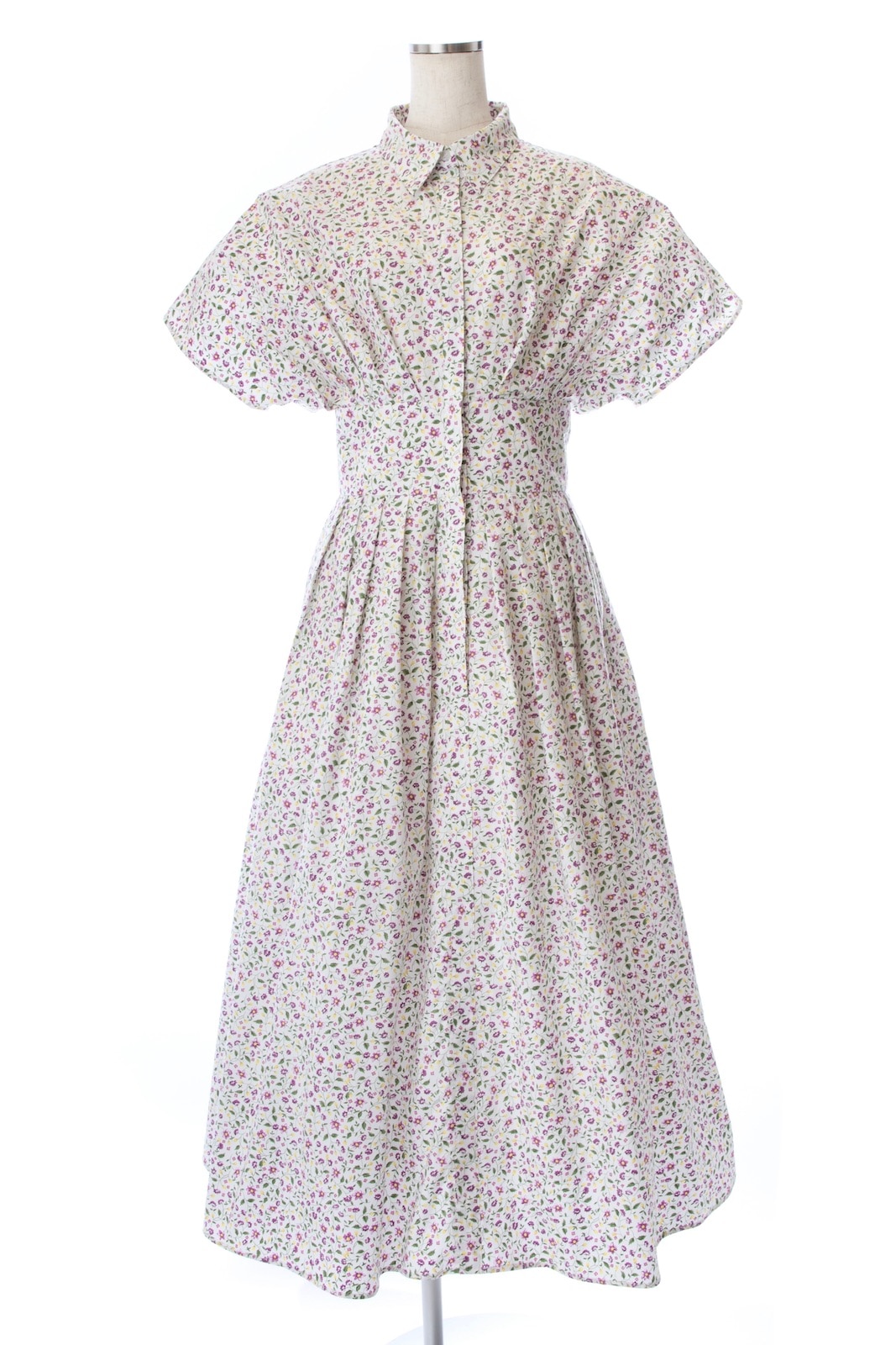 ✨️OBLI✨️花柄半袖ワンピース フラワーシャツワンピース | DRESS | OBLI