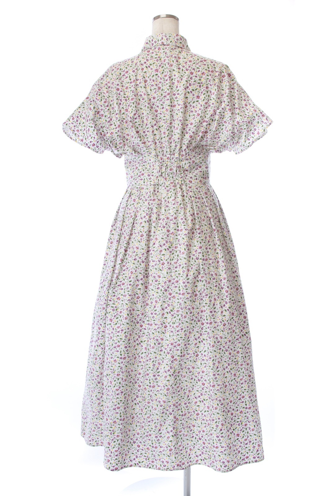 フラワーシャツワンピース