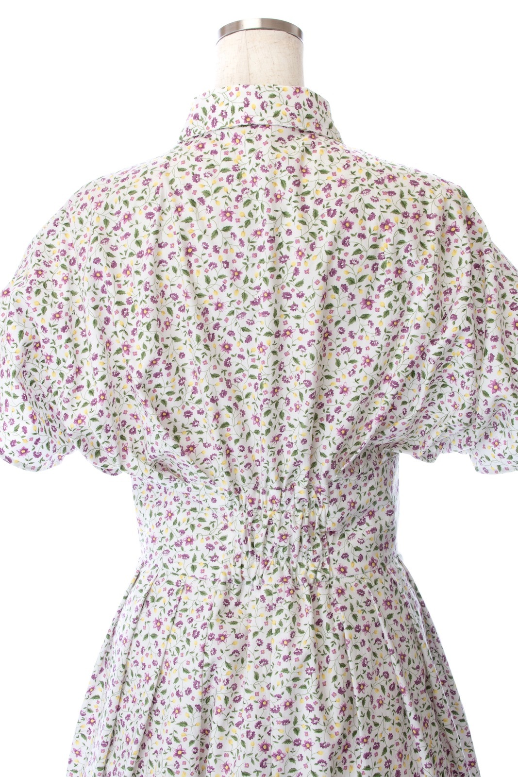 フラワーシャツワンピース