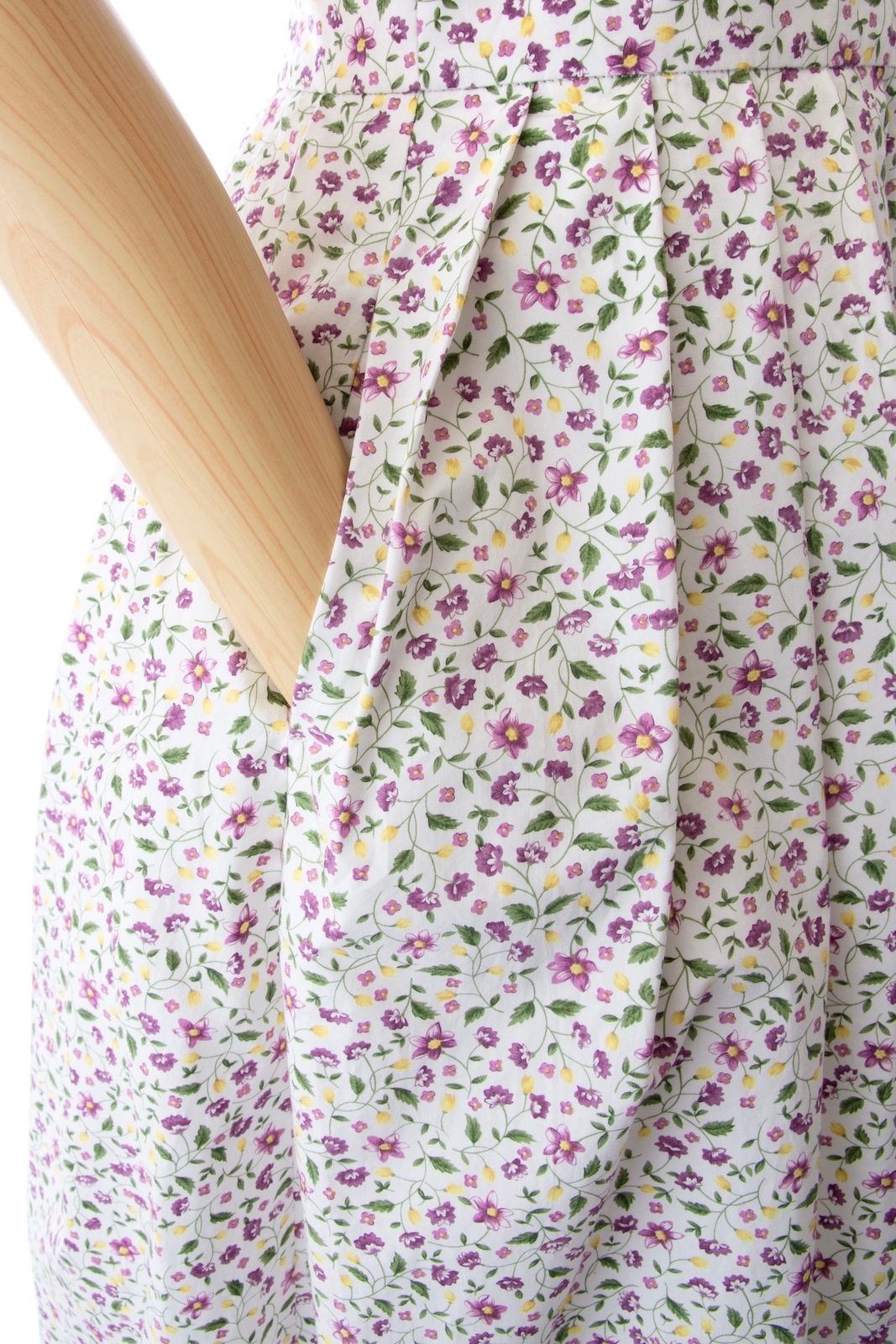 フラワーシャツワンピース