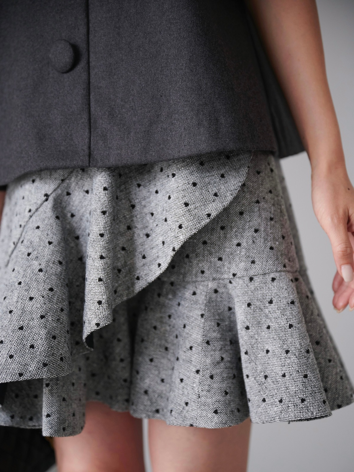 Obli リボンオフショルダートップス リボンオフショルダートップス | TOPS | OBLI