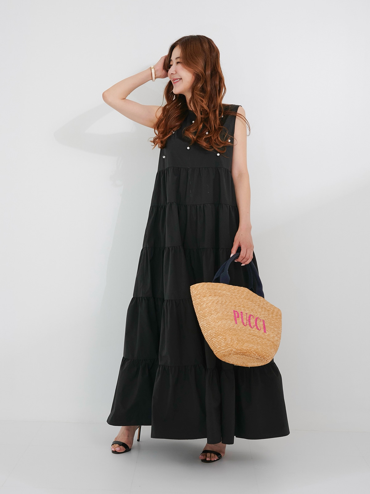 パールティアードワンピース【残りわずか】 | DRESS | OBLI