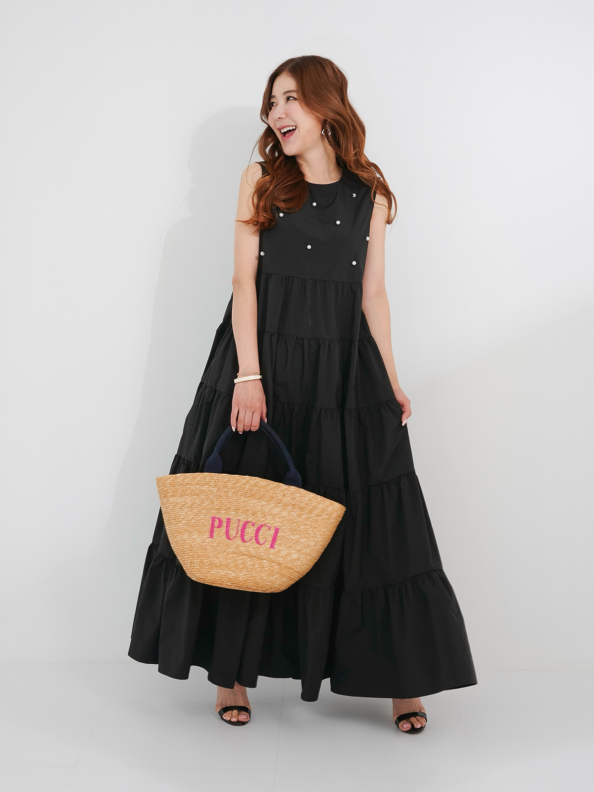 パールティアードワンピース【残りわずか】 | DRESS | OBLI
