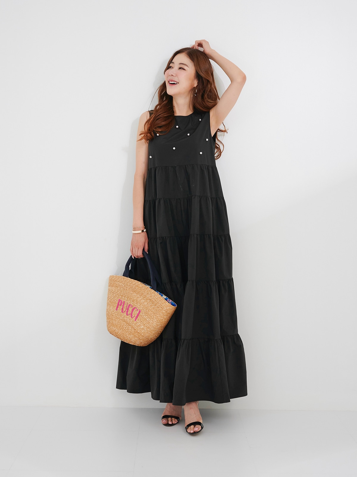 パールティアードワンピース【残りわずか】 | DRESS | OBLI