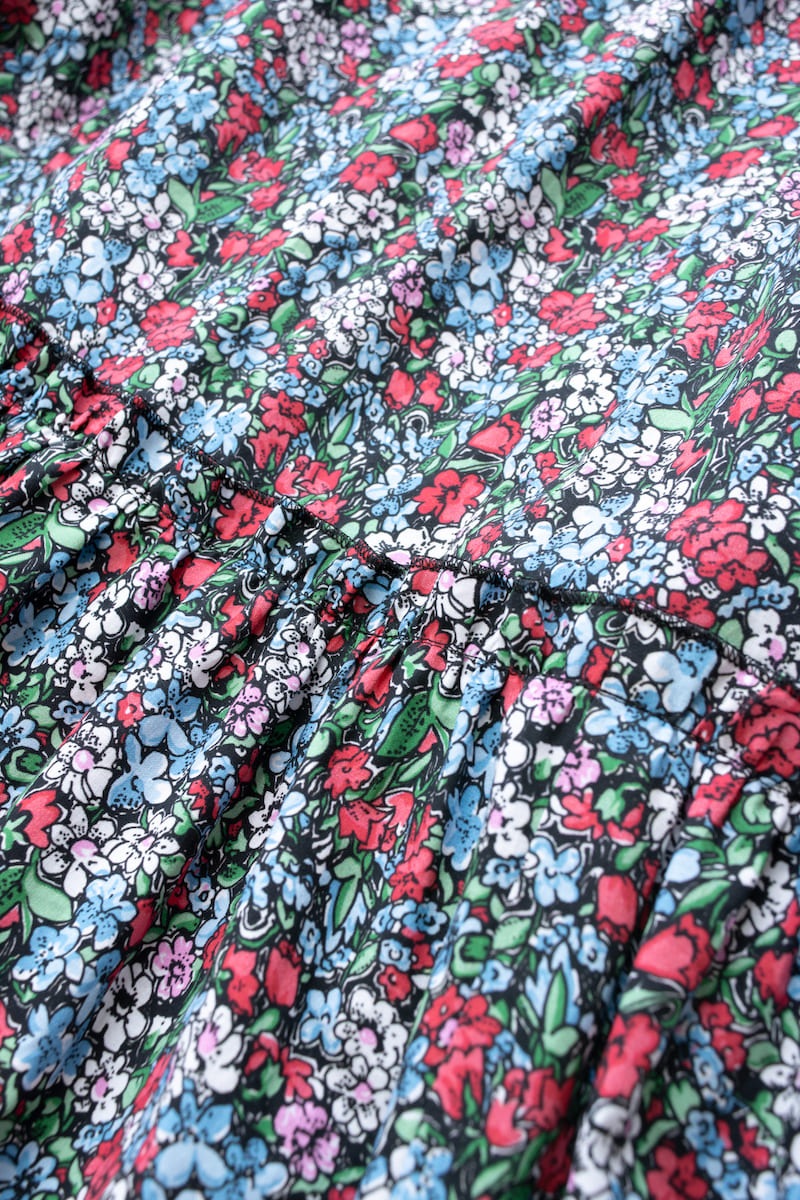 オーガンジードッキングフラワーミディアムワンピース