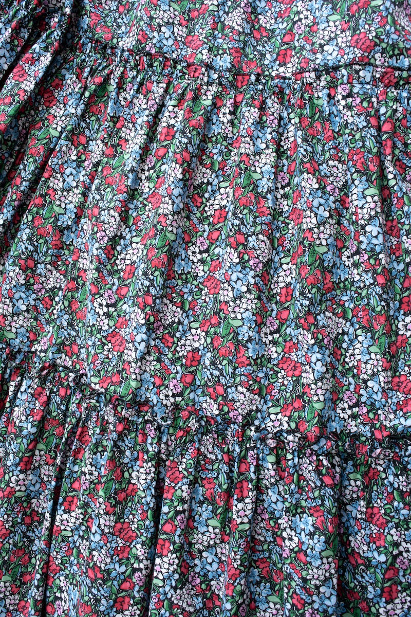 オーガンジードッキングフラワーミディアムワンピース