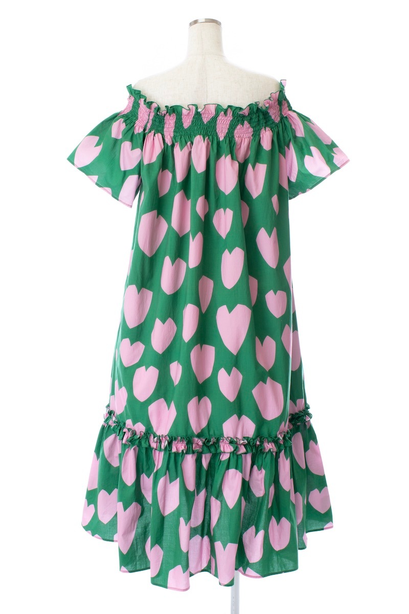 オフショルダーハートワンピース | DRESS | OBLI