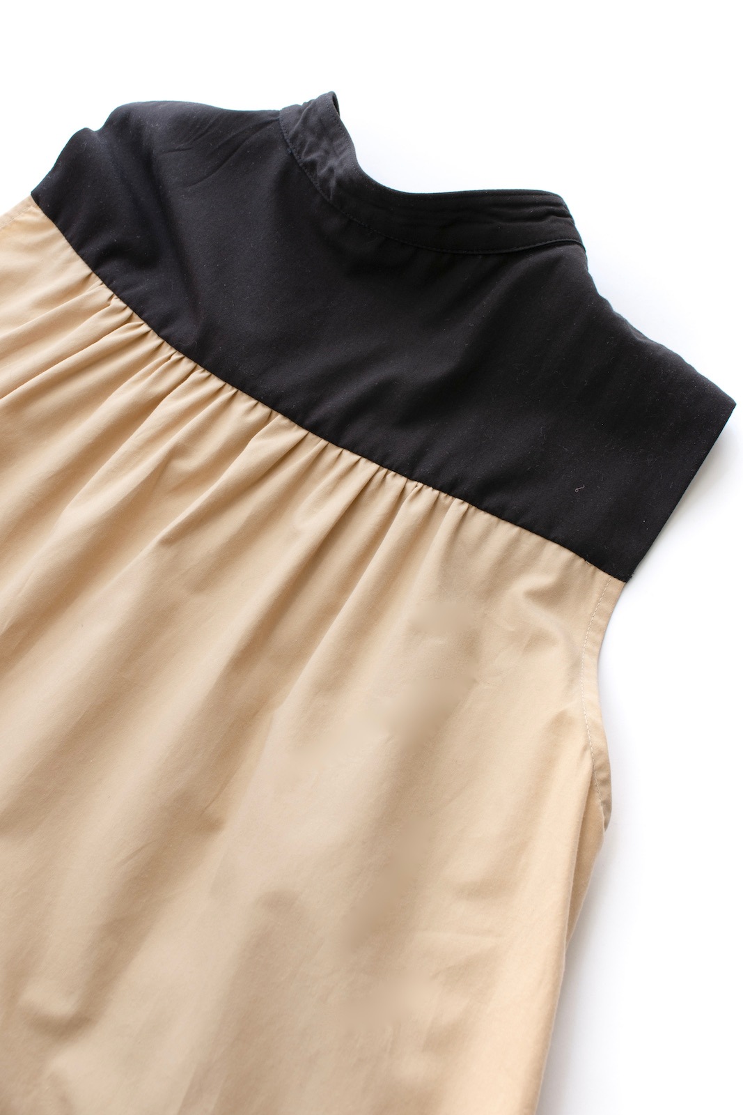 クロステープバイカラーティアードワンピース クロステープバイカラーティアードワンピース – pium