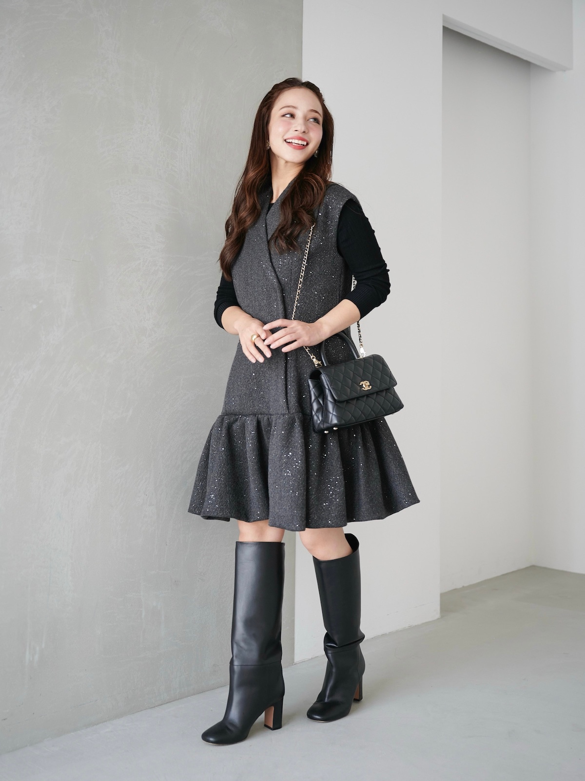 obli ラメジャケットドレス ラメジャケットドレス【9/26(金)21:00発売】 | DRESS | OBLI