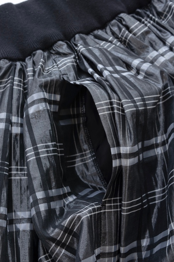 リブチェックスカート | ALL ITEM | OBLI 