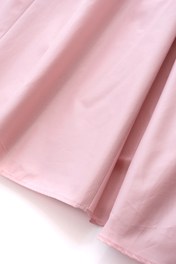 ピンクタフタワンピース