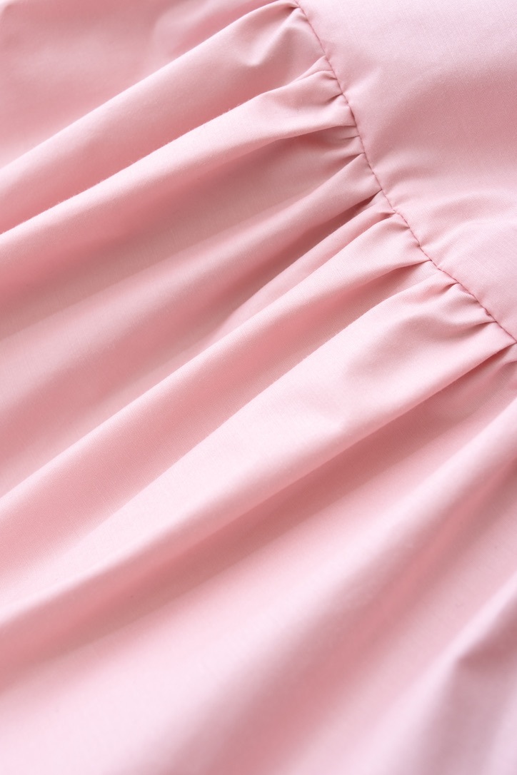 ピンクタフタワンピース