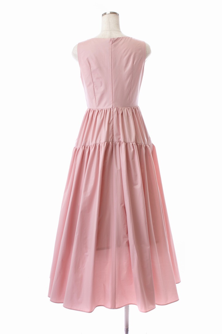 ピンクタフタワンピース