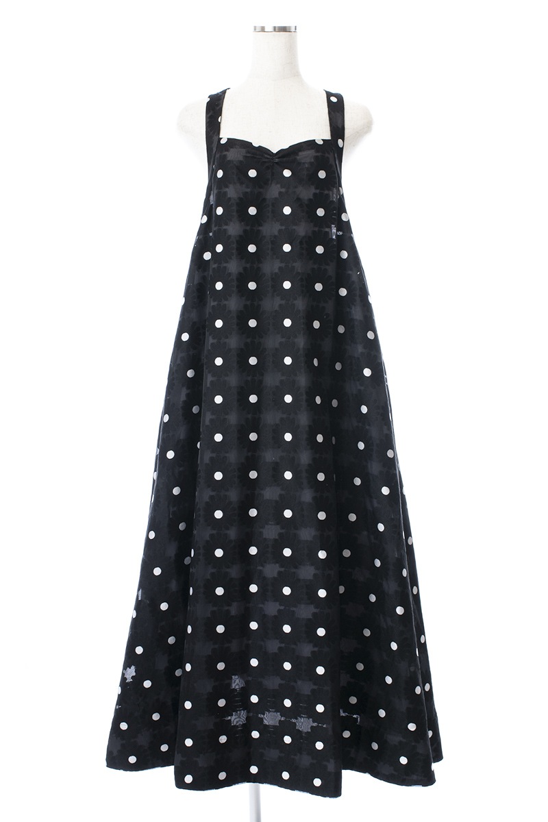 マーガレットドットジャガードワンピース | ALL | OBLI 