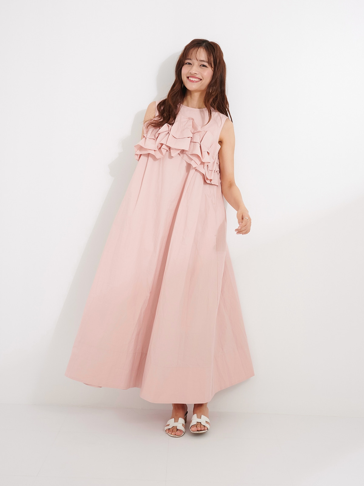 美品 iki イキ ワンピース ピンク ピンクホイップワンピース【残りわずか】 | DRESS | OBLI